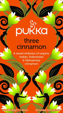 Pukka Herbs Three Cinnamon Tea 20 Bags