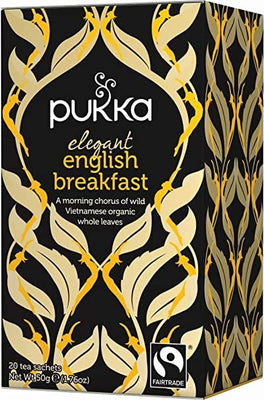 Pukka Herbs Elegant English Breakfast tea FT 20 Bags