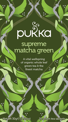 Pukka Herbs Supreme Green Matcha Tea FT 20 Bags
