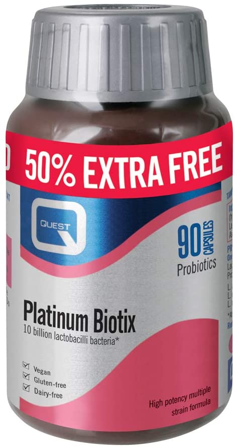 Quest Platinum Biotix 90 Capsules