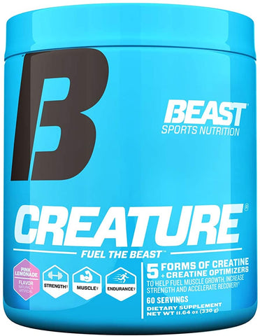 Beast Sports Nutrition Creature, Pink Lemonade - 330g