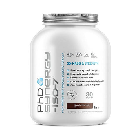 PhD Synergy ISO-7, Double Chocolate Cookie - 2000g
