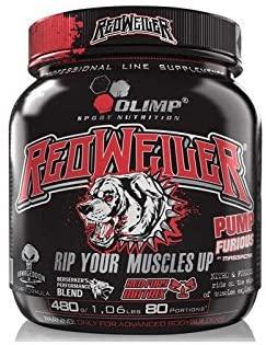 Olimp Nutrition RedWeiler, Red Punch - 480g