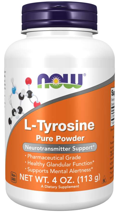 NOW Foods L-Tyrosine, Powder - 113g