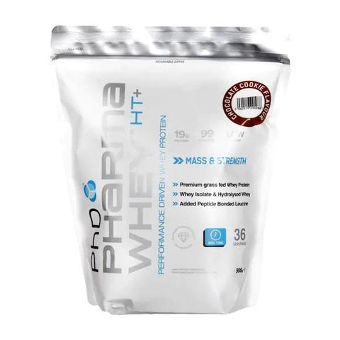 PhD Pharma Whey HT+, Chocolate Cookie - 908g