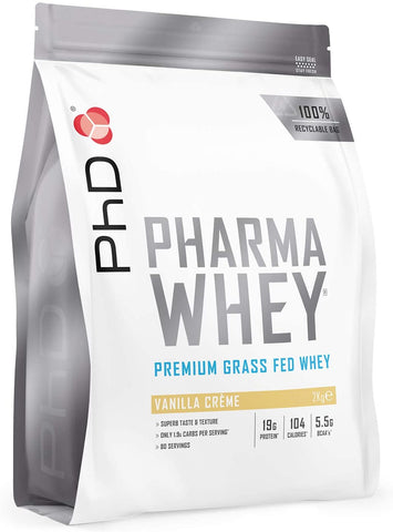 PhD Pharma Whey HT+, Vanilla Creme - 2250g