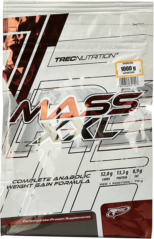 Trec Nutrition Mass XXL, Vanilla - 1000g
