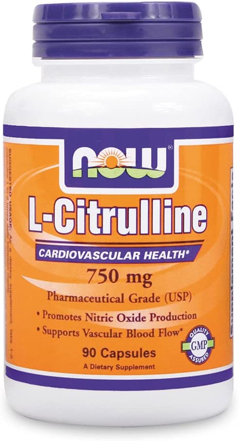 NOW Foods L-Citrulline, 750mg - 90 vcaps