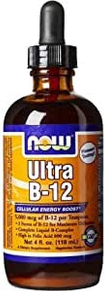 NOW Foods Vitamin B-12 Ultra, Liquid - 118 ml.
