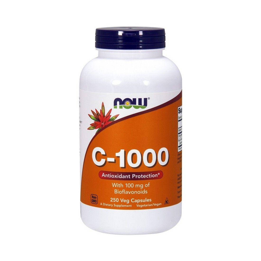 NOW Foods Vitamin C-1000 with 100mg Bioflavonids - 250 vcaps
