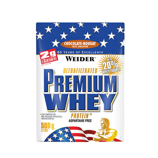 Weider Premium Whey, Chocolate Nougat - 500g