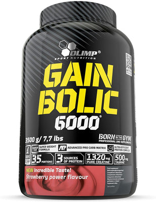 Olimp Nutrition Gain Bolic 6000, Strawberry - 3500g