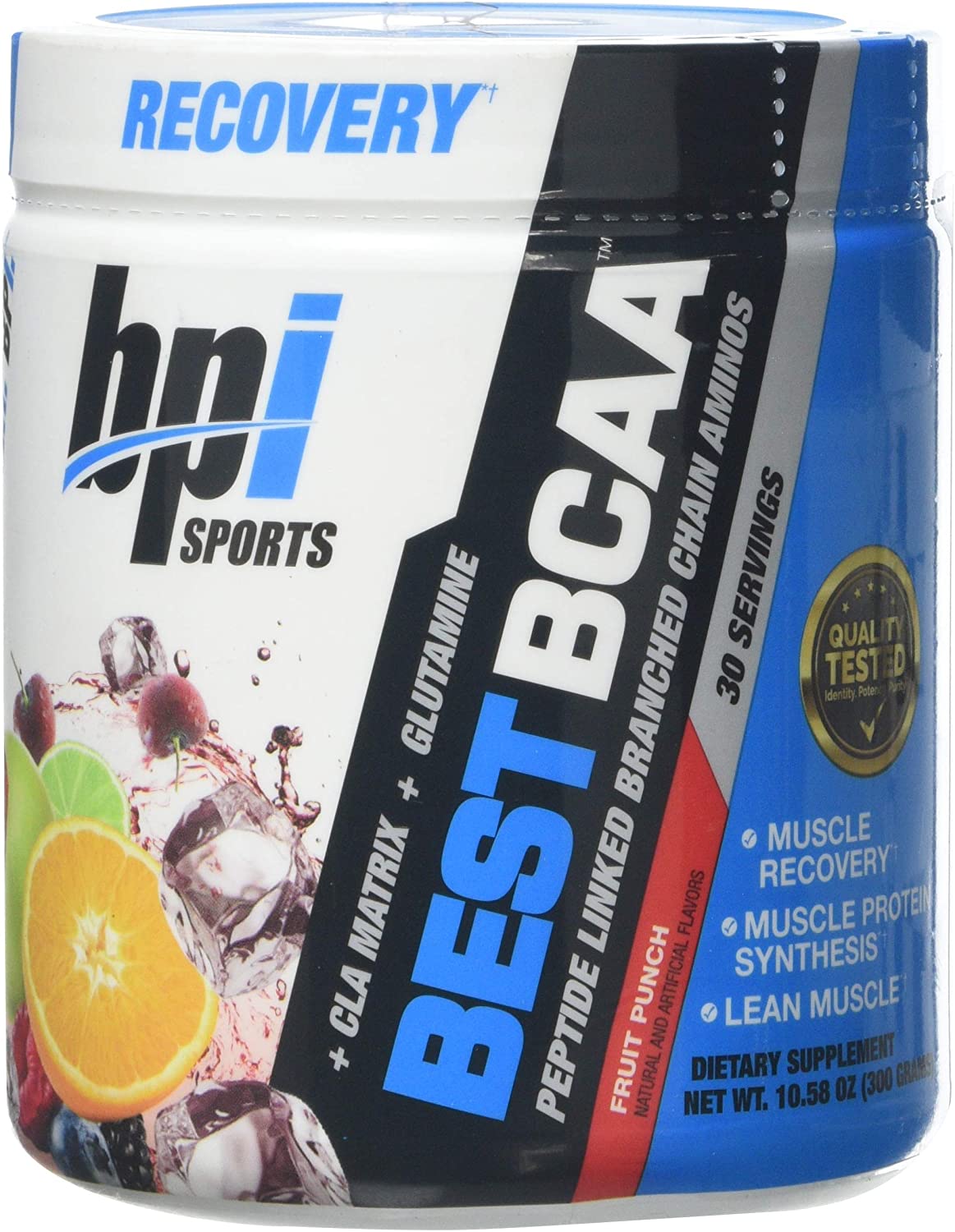 BPI Sports Best BCAA, Fruit Punch - 300g