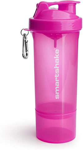 SmartShake Slim Series, Neon Pink - 500 ml.