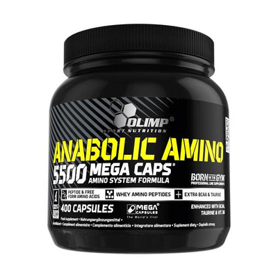Olimp Nutrition Anabolic Amino 5500, Mega Caps - 400 caps