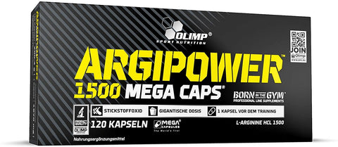 Olimp Nutrition Argi Power 1500, Mega Caps - 120 caps