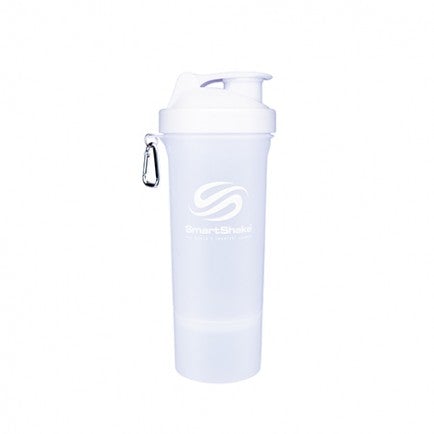 SmartShake Slim Series, Neon White - 500 ml.
