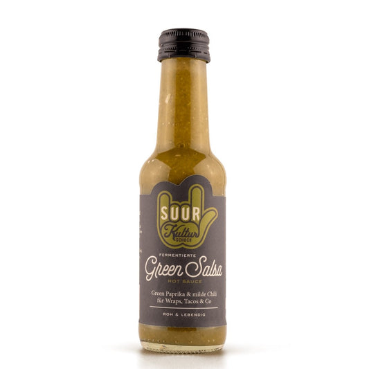 SUUR Green Salsa Hot Sauce 160ml