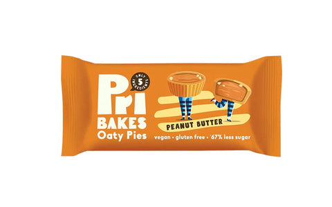 Pri's Puddings Pocket Sized Peanut Butter Pie 48g (Pack of 12)
