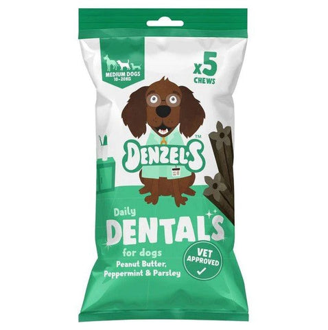 Denzel's Daily Dentals Medium 100g (Pack of 10)