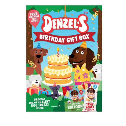 Denzel's Birthday Gift Box for Dogs 110g (Pack of 8)