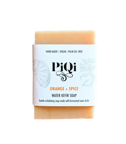 PiQi Kefir Soap Bar Orange & Spice 110g (Pack of 10)
