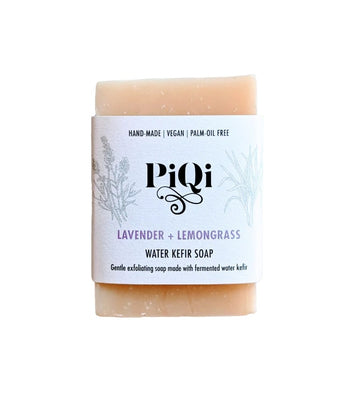 PiQi Kefir Soap Bar Lavender & Lemongrass 110g (Pack of 10)