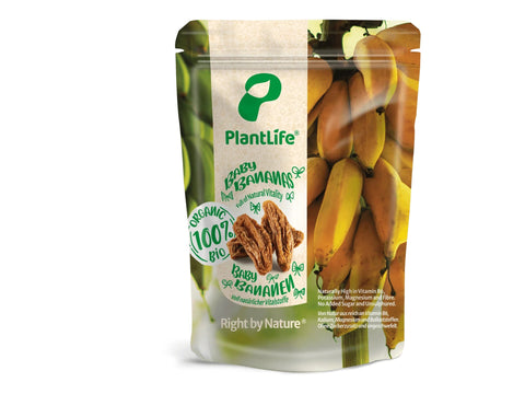 PlantLife Organic Baby Sun Dried Banana 325g (Pack of 7)