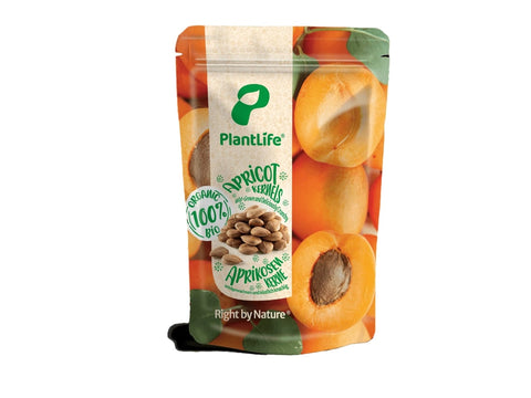 PlantLife Organic Sweet Apricot Kernels 325g (Pack of 7)