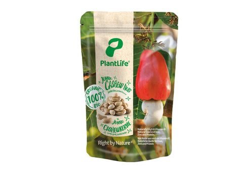 PlantLife Organic Unroasted Jumbo Cashew Nuts 135g (Pack of 7)