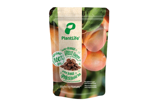 PlantLife Organic Raw Fragrant Sun-Dried Kuraga Apricot Halves 275g (Pack of 7)