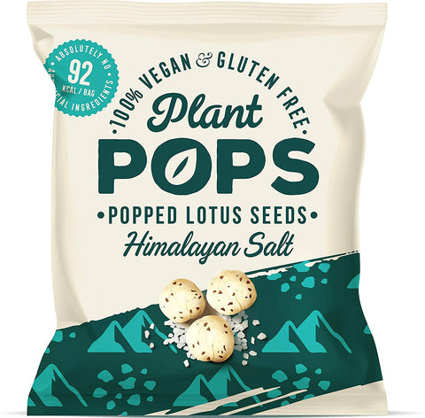 Plant Pops Lotus Seeds - Himalayan Salt 20g (Pack of 24)