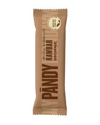 Pandy Raw Bar Chocolate Brownie Vegan No Added Sugar 35g (Pack of 15)
