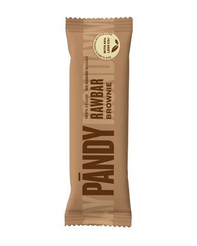 Pandy Raw Bar Chocolate Brownie Vegan No Added Sugar 35g (Pack of 15)