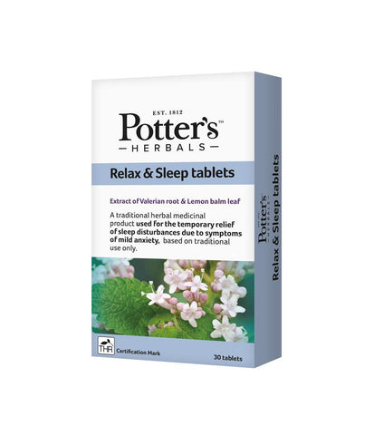 Potters Relax and Sleep 30 Tablet (Pack of 5)