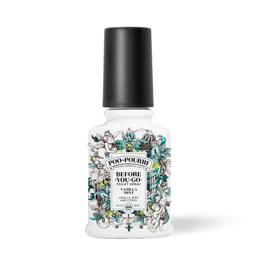 Poo-Pourri Before-You-Go Toilet Spray Vanilla Mint 59ml (Pack of 12)