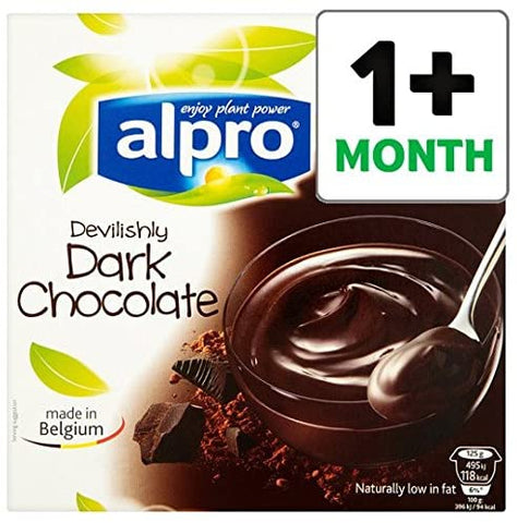 Alpro Soya Dark Chocolate (4X125g) (Pack of 6)