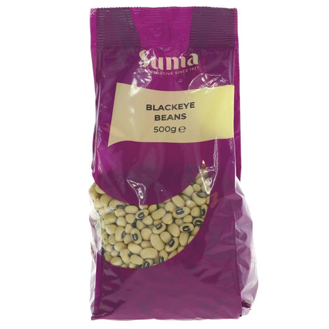 Suma Prepacks Blackeye Beans 500g (Pack of 6)