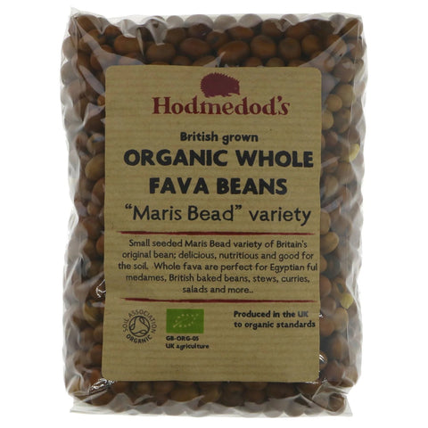 Hodmedod's Whole Fava Beans Organic 500g (Pack of 12)