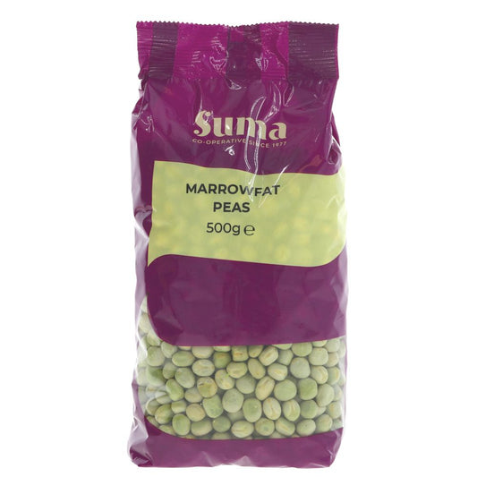 Suma Prepacks Marrowfat Peas 500g (Pack of 6)