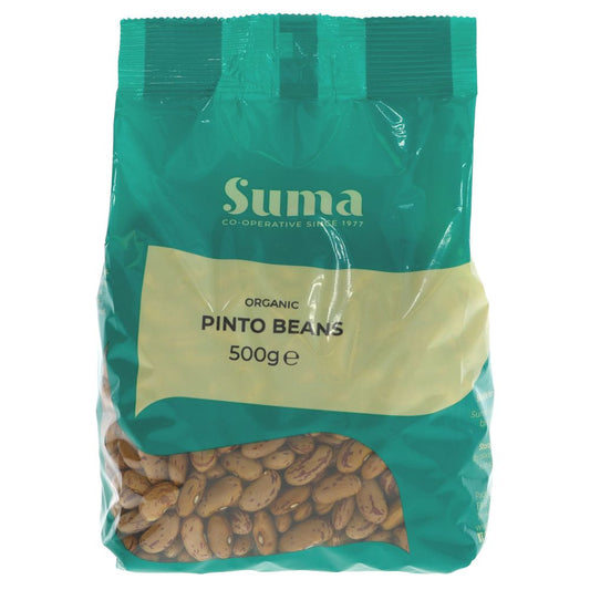 Suma Prepacks Organic Pinto Beans 500g (Pack of 6)