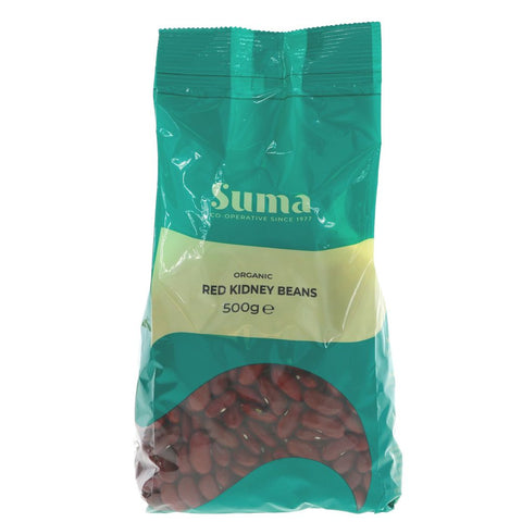 Suma Prepacks Organic Red Kidneys 500g (Pack of 6)