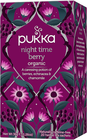 Pukka Night Time Berry Org Herbal Tea 20 sachet