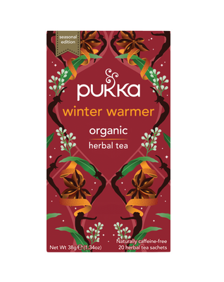 Pukka Herbs Organic Winter Warmer Tea 20 Bags (Pack of 4)