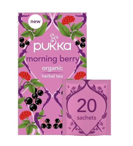 Pukka Morning Berry 20 Bags (Pack of 4)