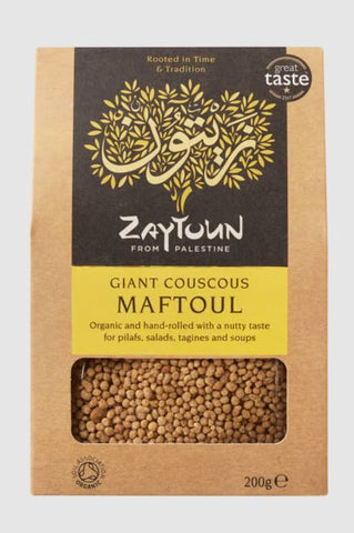 Zaytoun Maftoul Giant Couscous 200g (Pack of 6)