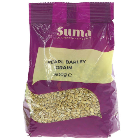 Suma Prepacks Pearl Barley Grain 500g (Pack of 6)
