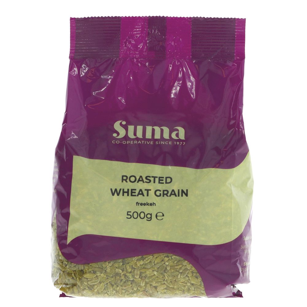 Suma Prepacks Freekeh Cracked Wheat Grains 500g (Pack of 6)