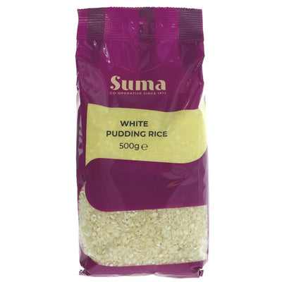 Suma Prepacks White Pudding Rice 500g (Pack of 6)