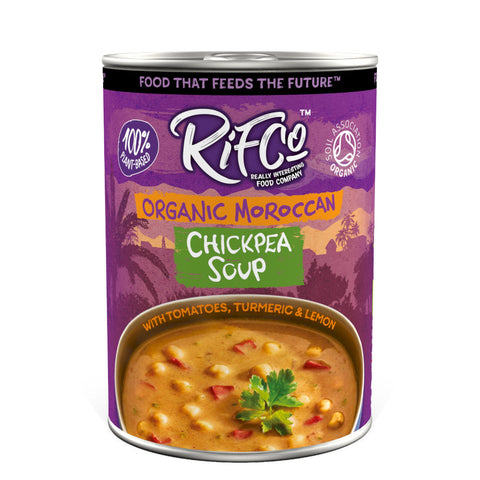 Rifco Organic Moroccan Chickpea Soup (Pack of 6)